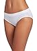 Jockey Women's Underwear Modern Cotton Stretch Bikini - 3 Pack, White, 6