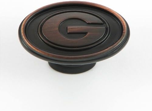 University of Georgia - Cabinet Knob in Oil Rubbed Bronze