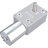 DC12V Reversible High Turbo Reduction Electric Motor High Reduction Ratio for Robotics DIY Projects Home Appliances (20RPM)