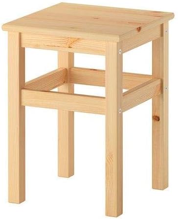IKEA Solid Wood Stool - Durable Pine for Children's Furniture