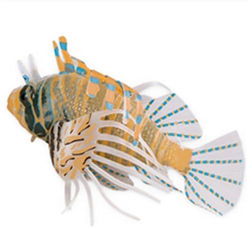 Artificial Aquarium Lionfish Ornament Fish Tank Decoration (# 1 Size: L)
