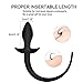 YiFeng Butt Plug Silicone Anal Plug with Dog Puppy Tails