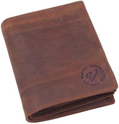 Tootu Men Leather Wallets Multi Functional Leather Coin Purse Card Wallet (A)