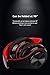 Premium Rechargeable Wireless Headphones Bluetooth Over Ear Headphones Foldable Headset with Mic (Black+red Inside-M2)thumb 2