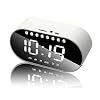 Hancoc Bluetooth-luidspreker Wit Draadloze Bluetooth Wekker Speaker Subwoofer Home Draagbare Mini Audio Player