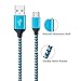 Micro USB Cable, USB C Adapter, Ailkin 5Pack Fast Charging Android Cords Micro USB to Type C Adapter Kits Samsung Galaxy, LG, Moto, Huawei, HTC, ZTE Any USB Android Type C Devices