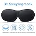 Sleeping Masks for Women and Men | Upgraded, Contoured & Comfortable 3D Eye Mask for Sleeping | Portable Night Blindfold for Travel, Meditation Memory Foam Eye Shades Cover Comple
