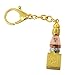 Feng Shui Tri-Coloured 5 Element Pagoda Hanging Keychain W3776