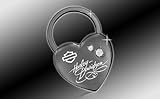 Harley Davidson Car Truck SUV Key Chain Metal - Clear Crystals w/ Harley Davidson Script & Bar & Shield Logo