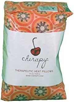 Cherapy Cherry Pit Therapeutic Muscle Heat Pillow (Orange Circles)