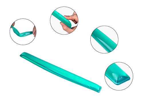 ABRONDA Silicone Gel Keyboard Mouse Wrist Rest Set - Gel Keyboard Wrist Rest Pad & Mouse Wrist Rest Support for Office Gaming Computer Laptop Ergonomic Comfortable Pain Relief(Green Pad Set) - Thumbnail 4