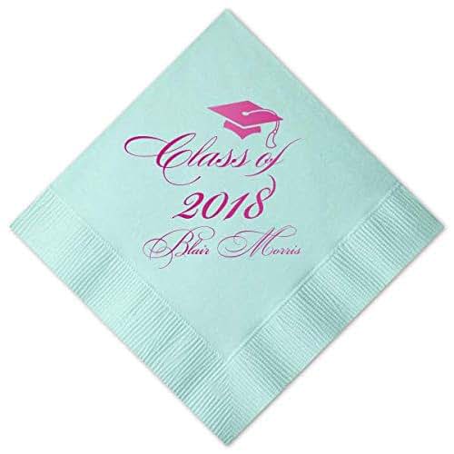 Name Graduation Napkins Custom Cocktail Napkin