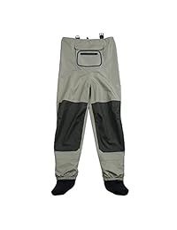 Kylebooker Medias de pesca con mosca Pisadas de cofre de pie Asequible Cazadoras de pechera de pecho impermeable y transpirable KB002