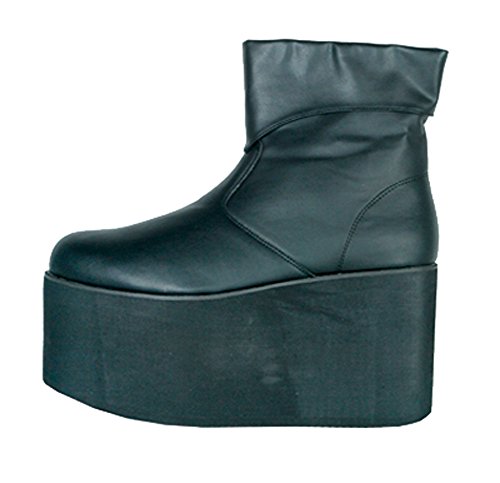 Costume-Footwear Boot Monster Black Men Lg Halloween Costume - 1 size