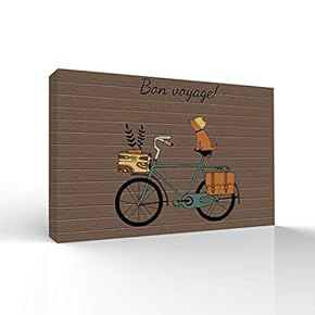 Bicycle Painting Wall Bedroom Living House