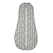 ergoPouch 1.0 Tog Swaddle and Sleep Bag, Grey Fern, 3-12 Months
