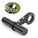JPOJPO Bike Handlebar Extender Extension Bracket Clamp for Bicycle Speedometer Headlight Light Lamp Holder Aluminum Alloy 10mm Black