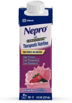 Nepro Ready-to-Drink Mixed Berry w/ Carb Steady 8 oz Can, 24/CASE