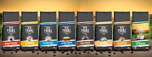 Der-Franz Crema-Bio-Kaffee UTZ, gemahlen, 1000 g – Bild 6