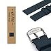 Archer Watch Straps - Soft Silicone Quick Release Watch Bands (Midnight Blue, 18mm)
