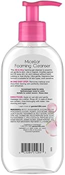 garnier micellar water foaming cleanser