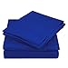 HOMEIDEAS 4 Piece Bed Sheet Set (Full,Sapphire Blue) 100% Brushed Microfiber 1800 Bedding Sheets Deep Pockets,Wrinkle & Fade Resistant