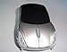 Welltop Wireless Mouse Computer Mice Car-shaped Game Mice 2.4Ghz Optical Mouse for pc Laptop Computer (Silver)