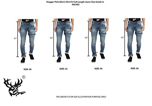stagger polo jeans