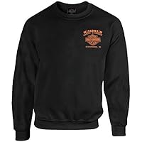 Harley-Davidson Men's Eagle Piston Fleece Pullover Sweatshirt