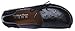 Serene Womens Leather Cowhide Hollow Out Casual Flat Driving Shoes Boat Loafers (8 B(M)US, Black)