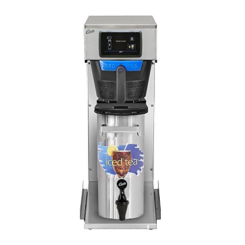 Click Here to See More Images Wilbur Curtis G4TBS G4 Tea Brewer, 1-5-3.5 Gallon, Low Profile