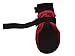 LONSUNEER Dog Shoes Soft and Lightweight with Breathability for Spring Summer and Fall Set of 4 Size X-Large Color Red