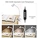 CeSunlight LED Clip Desk Lamp, Headboard Light with Strong Clamp, Bed Reading Light with 3000k-6500K Adjustable Color Temperature Options for Brighter Illumination (Milky White)