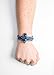 Wraps Wearable Braided Wristband Headphone Earbuds, Talk Denim (WRAPSCDEN-V15M)
