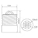 UL-listed Mogul (E39) to Medium (E26/E27) Light Bulb Lamp Socket Porcelain Adapter Converter Reducer
