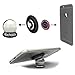 Universal Magnetic Car Mount Magnetic Car Phone Holder For iPhone 7 SE 6s Plus 6s 5s 5c Samsung Galaxy S7 Edge S6 S5 Note 5 4 ( 42mm Black)