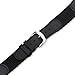 Hadley-Roma 20mm 'Men's' Leather Watch Strap, Color:Black (Model: MSM866RA 200)