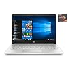 2020 HP 14″ HD (1366 x 768) Laptop PC, AMD Ryzen 3 3250U Dual-Core Processor, 4GB DDR4 RAM, 1TB Hard Drive, HDMI, AMD Radeon Vega 3 Graphics, Windows 10 Home, Silver (Google Classroom Compatible)