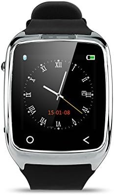 VITKA Time i8 1.54" Smart Watch Phone Mate Bluetooth for Samsung S5 S4 iPhone 5 5s 6 HTC(Silver)