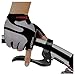 BOODUN B-001 Cycling Half Finger Gloves with Shock-Absorbing Foam Pad, Grey, Large