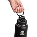 Takeya Actives Water Bottle with Spout Lid - Bottle with Double Stainless Steel Insulation - Dishwasher Safe & BPA-Free - Bottle with Spout Lid & Removable Bumper - 40 oz, Onyx