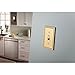 Franklin Brass W35065-BB-C Classic Beaded Double Decorator Wall Plate/Switch Plate/Cover, Brushed Brass
