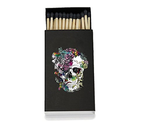 D.L. & Co. Flourished Skull Matches