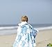 Round Baby Beach Towel | 100% Cotton | Soft Plush Material w/ Fringe Tassels | Turtle Design for Children, 3' Diameter