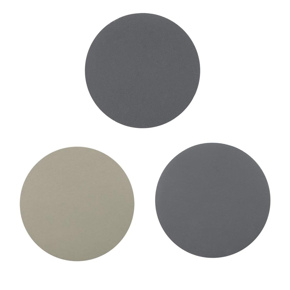 MACHSWON 3 Inch Sander Wet Dry Polishing sheet Silicon Carbide Sandpaper Hook and Loop Sanding Disc 1500/2500/4000 Grit 30Pcs