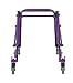 Inspired by Drive Nimbo 2G Lightweight Posterior Walker, Wizard Purple, Medium