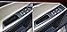 Ketofa 2pcs 2015 Latest Car Front Door Armrest Storage Box For Volvo XC60 2010 2011 2012 2013 2014 2015 (Black)