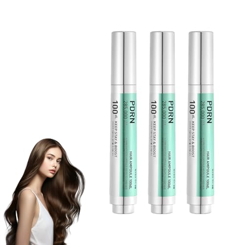 Pdrn Hair Ampoule 100DL, Hair Growth Serum, Suero Para El Crecimiento Del Cabello, Suero De Crecimiento De Los Pelos De Microagujas, Nutre Los Folículos Del Cuero Cabelludo, Fortalece Las Hebras (3 PCS)