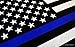 Pointview Flags Thin Blue Line American Flag - 3 by 5 Foot Flag with Grommets
