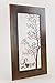 Summer Snow Love Tree Restoration Restored Bird Tree Blue Framed Art Decor 10x16